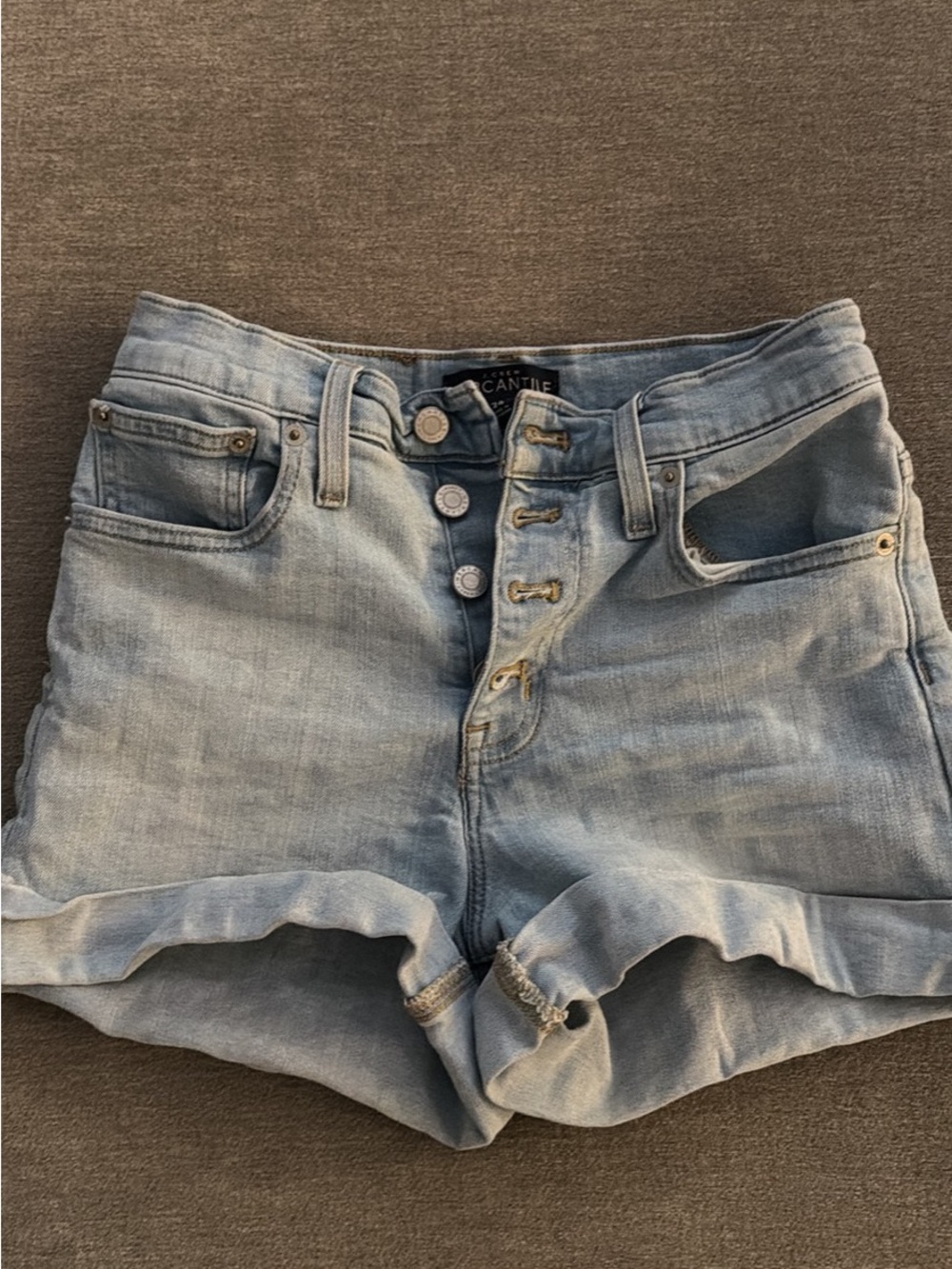 J. Crew Light Wash Denim Jean Shorts - Mercantile